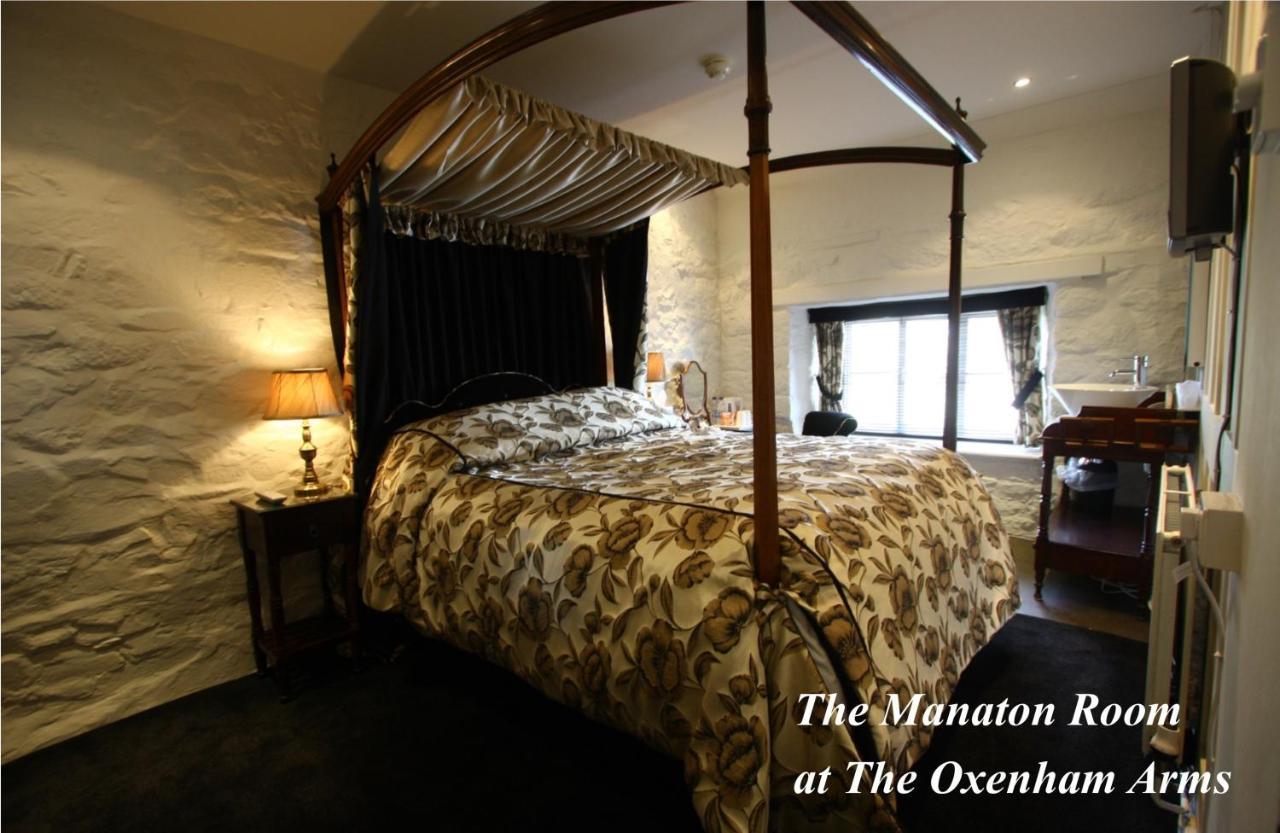 The Oxenham Arms Hotel Devon South Zeal Bagian luar foto
