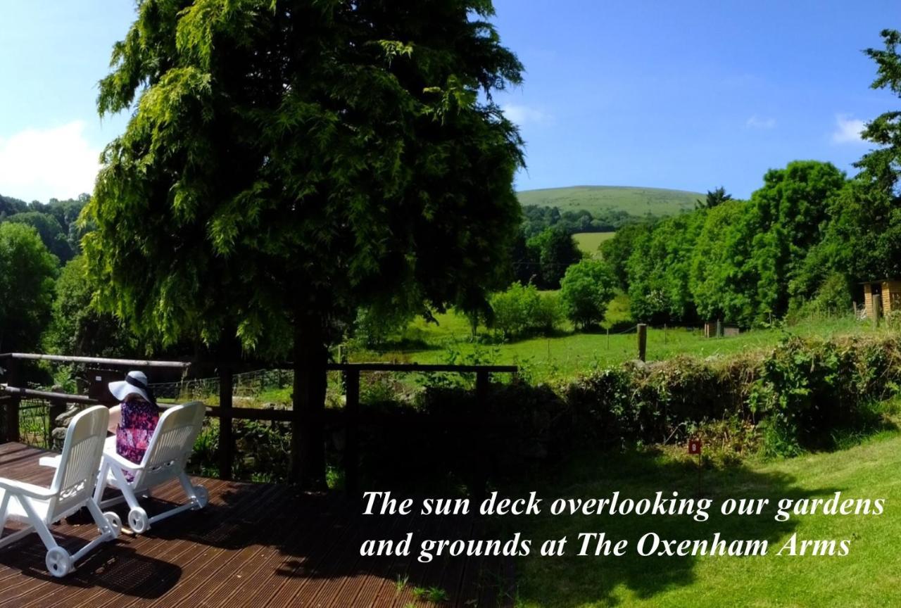 The Oxenham Arms Hotel Devon South Zeal Bagian luar foto