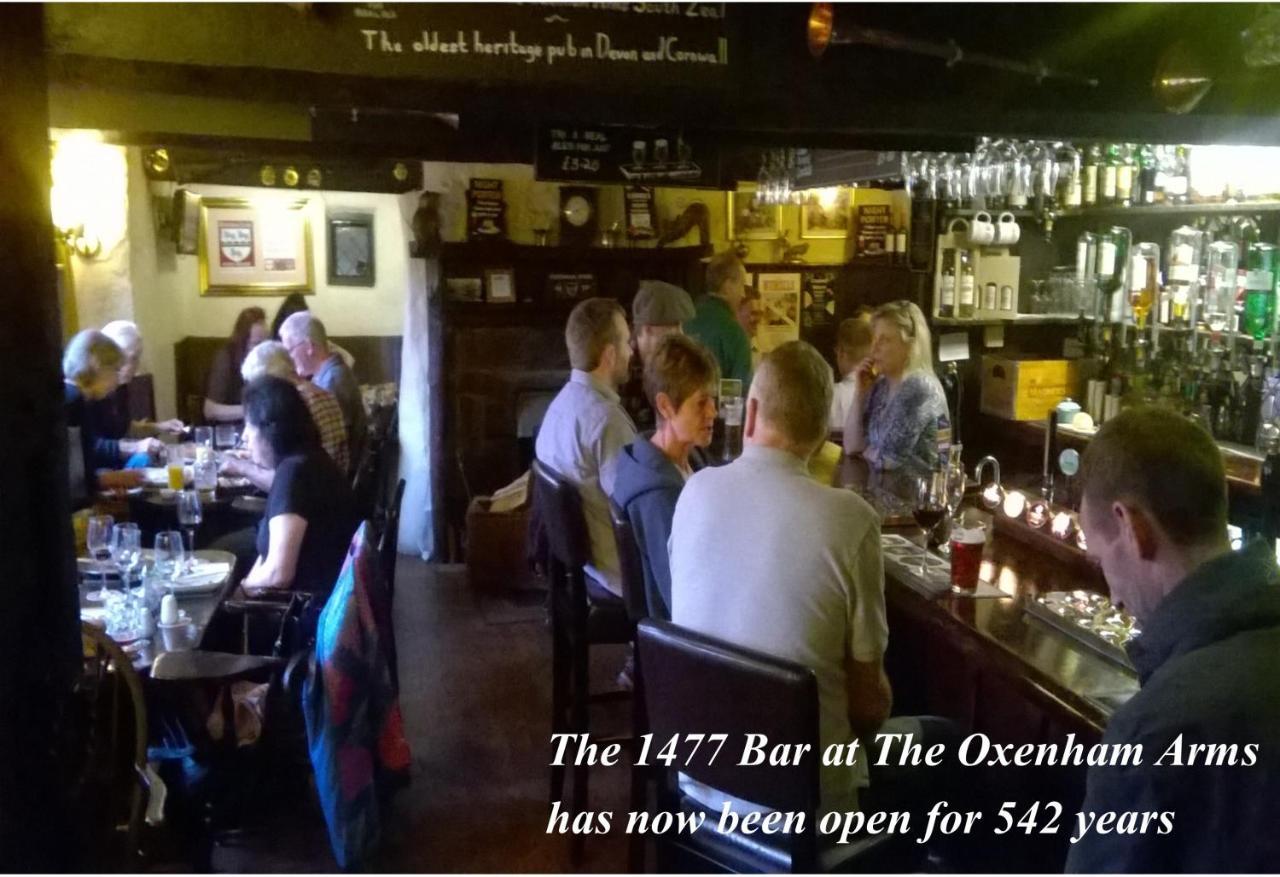 The Oxenham Arms Hotel Devon South Zeal Bagian luar foto