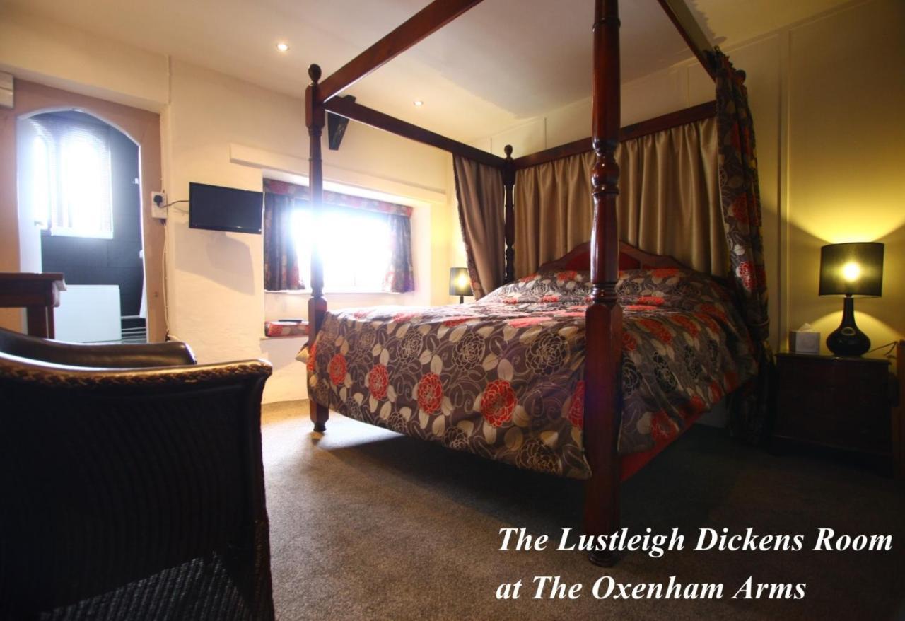The Oxenham Arms Hotel Devon South Zeal Bagian luar foto